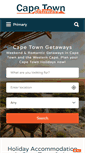 Mobile Screenshot of capetowngetaways.com